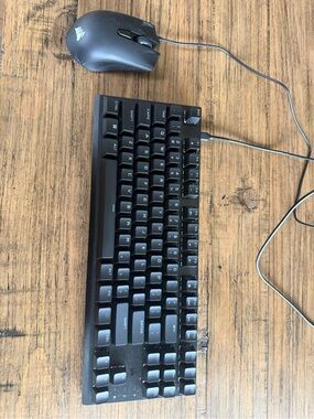 Corsair K60 Pro keyboard and mouse